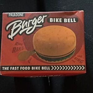 Paladone Burger Bike Bell (Great for adults or kids!)